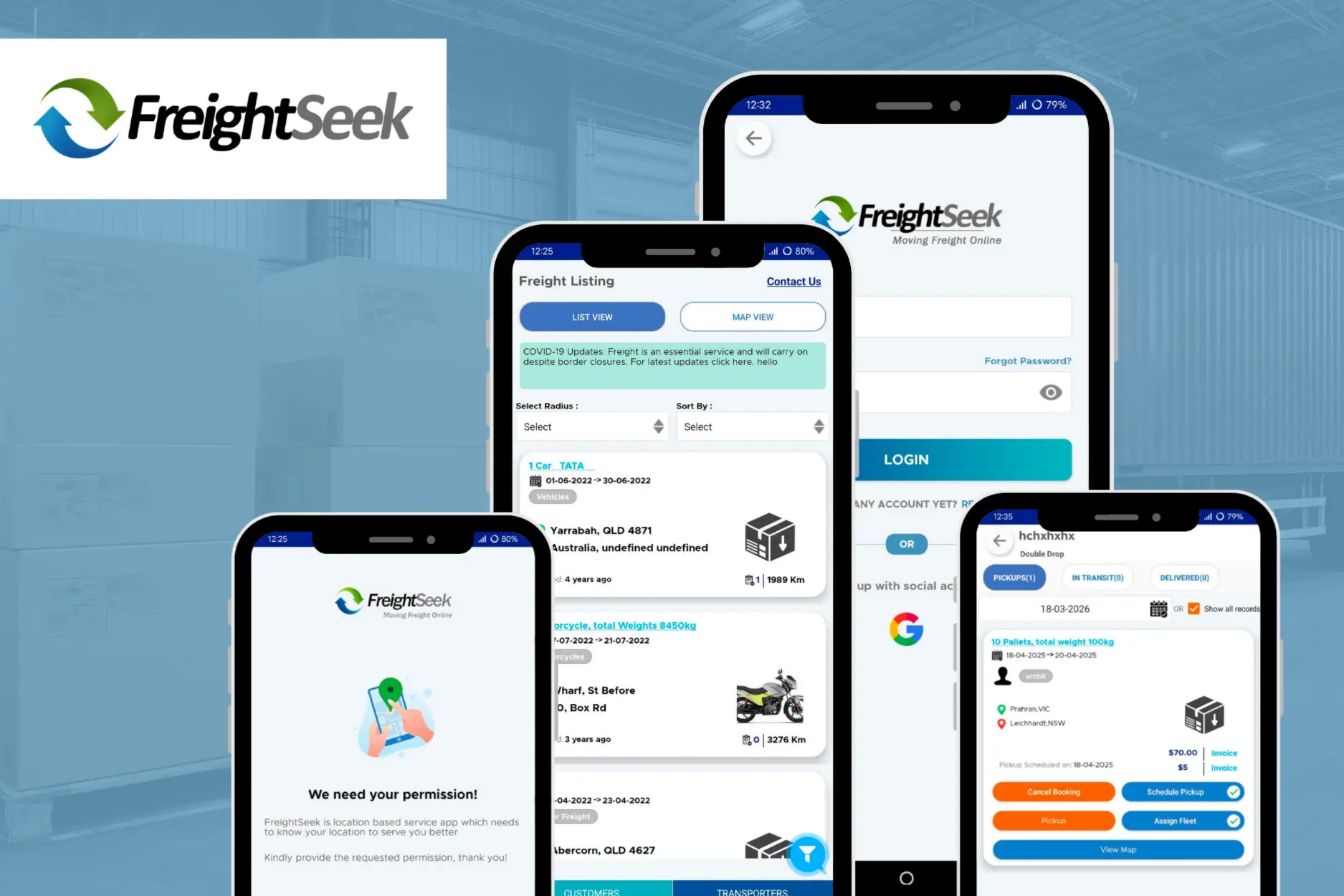 FreightSeek Platform